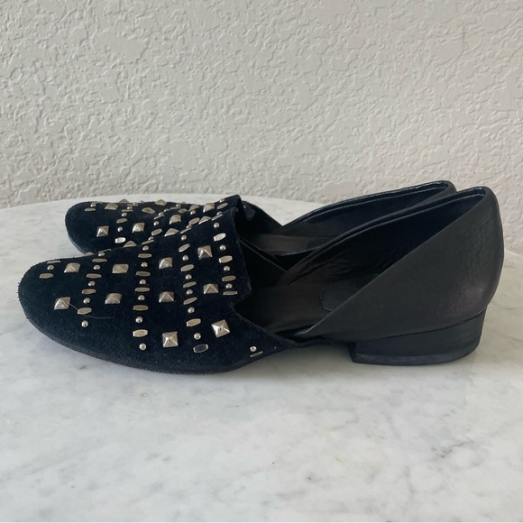Calleen Cordero Studded Leather Flats - Picture 6 of 7